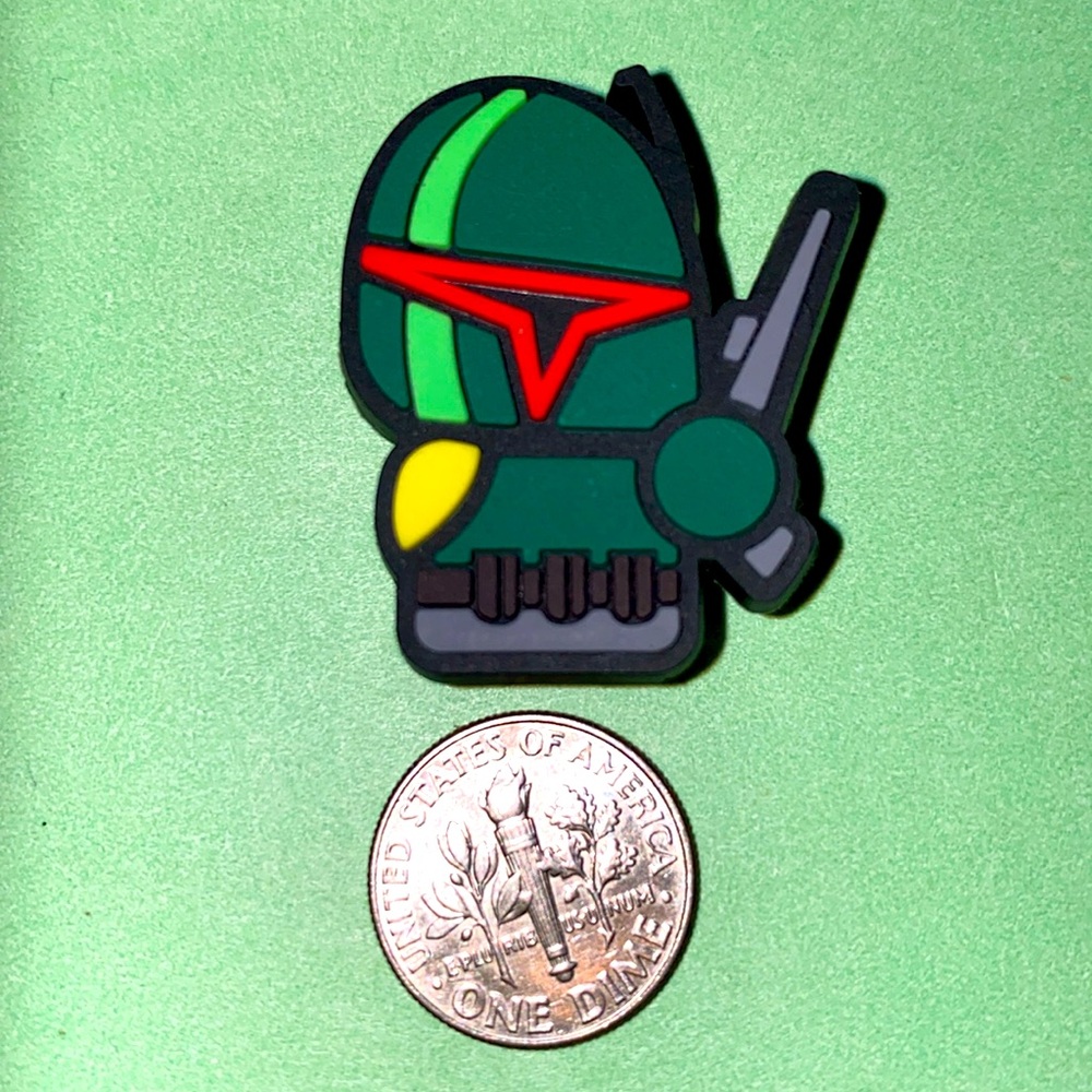 (10 for $15) Boba Fett Star Wars The Mandalorian Crocs Shoe Charms